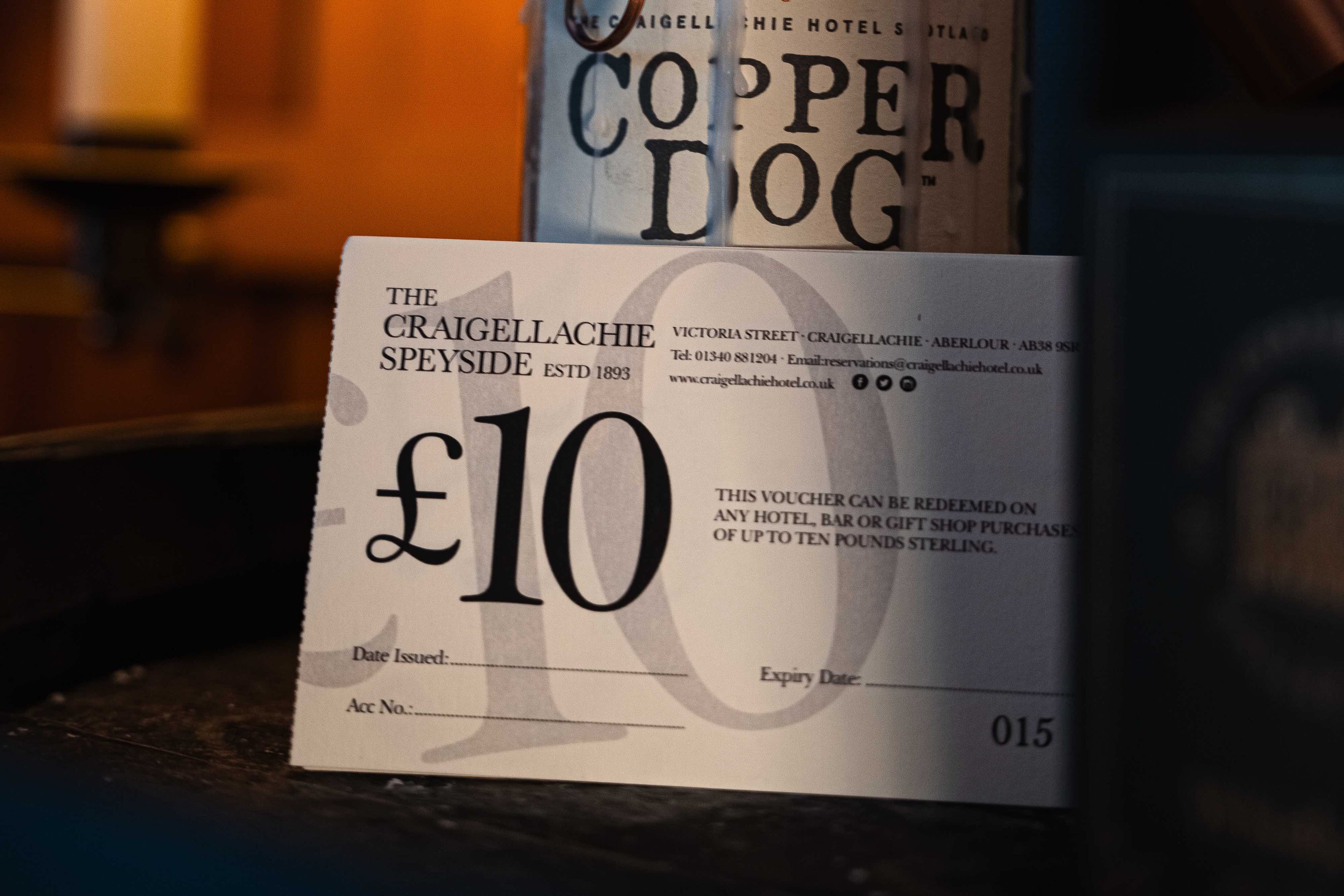 Craigellachie Voucher - £10